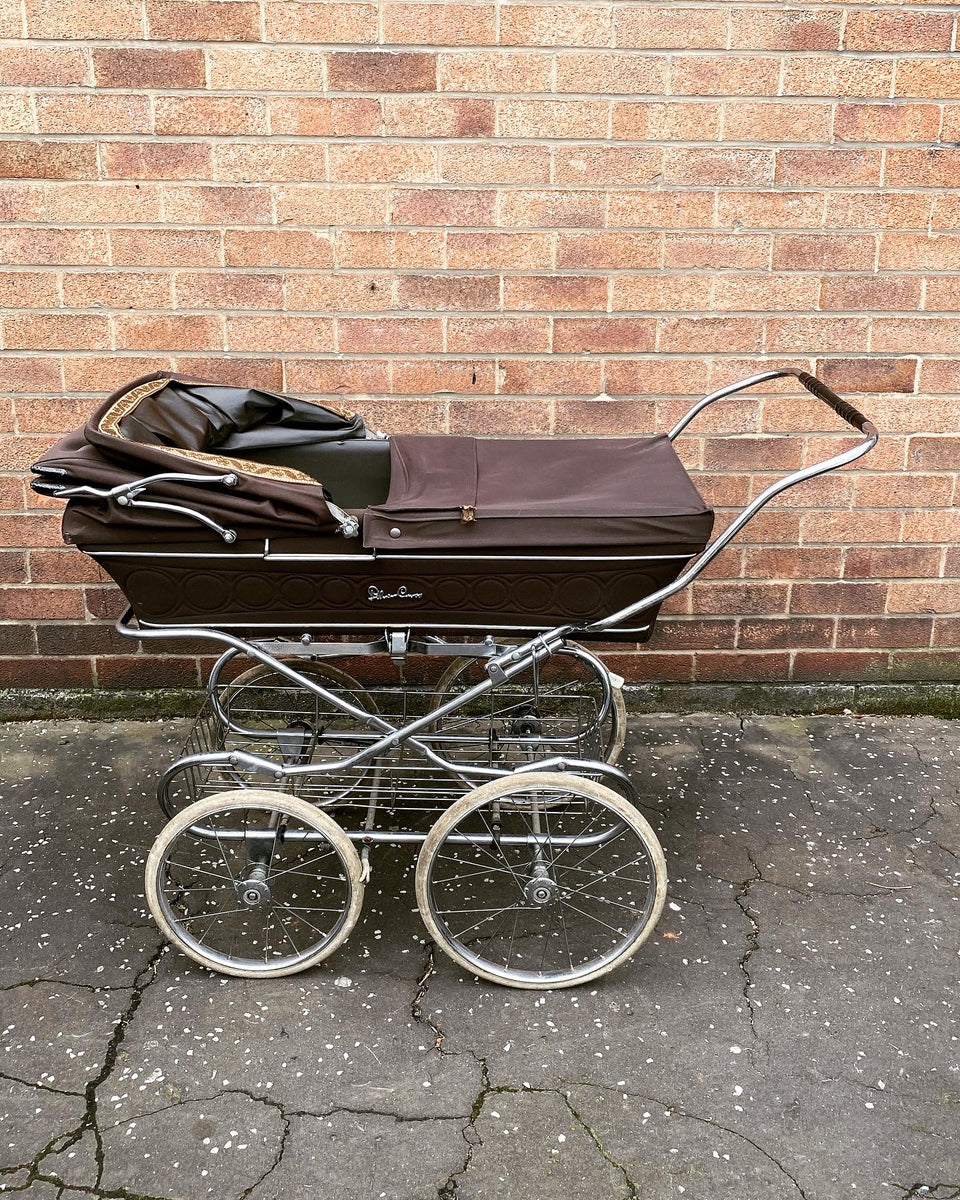 Silver Cross style pram stroller Red Bank Props