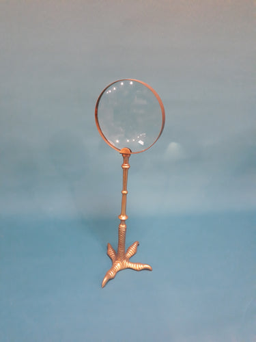 Brass Magnifying Glass on Stand