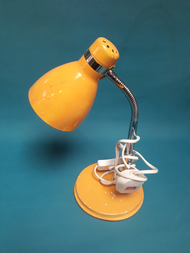 Orange Gooseneck Lamp