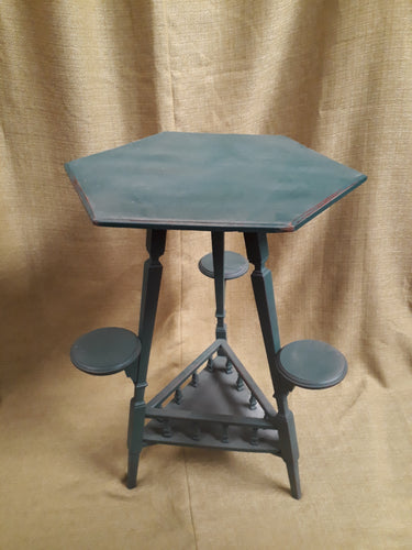 Hexagonal occasional table