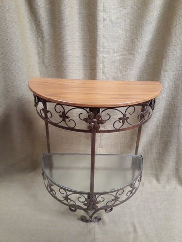 Demi Lune Ornate Table (x2)