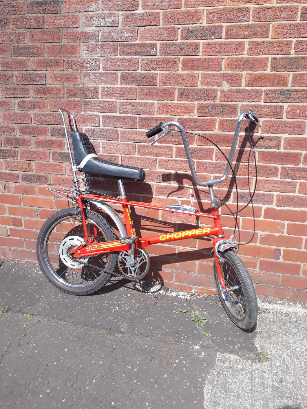 Red Chopper Bike