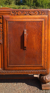 Oak sideboard