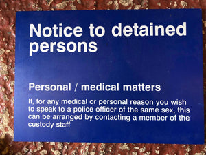 Prison Signs