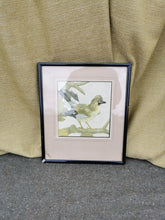 Load image into Gallery viewer, Black Framed Watercolour of Bird