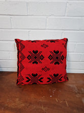 Load image into Gallery viewer, Geometric Red Woven Cushions