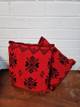 Load image into Gallery viewer, Geometric Red Woven Cushions