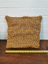 Load image into Gallery viewer, Orangey Boucle Cushion