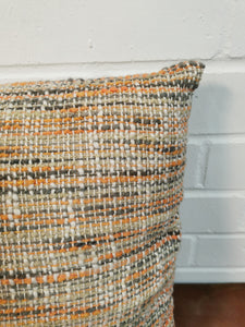 Pale Orangey Boucle Cushion