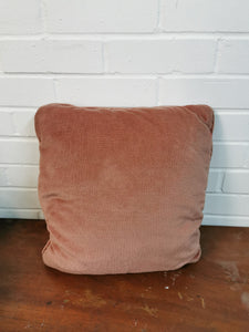 Umber Chenille Cushions