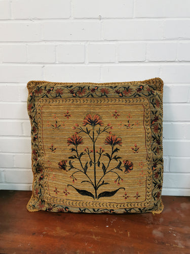 Floral Brocade Cushion