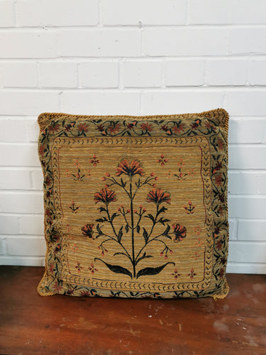 Floral Tapestry Cushion
