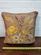 Load image into Gallery viewer, Pale Brown Wheatsheaf Cushion