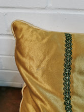 Load image into Gallery viewer, Gold Satin Cushion