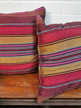 Load image into Gallery viewer, Lurex Striped Cushions