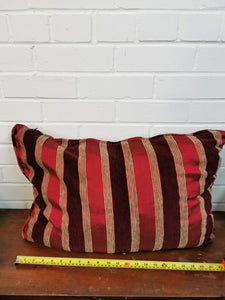 Red Striped Cushions