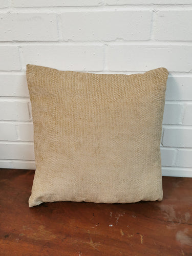 Beige Chenille Cushion