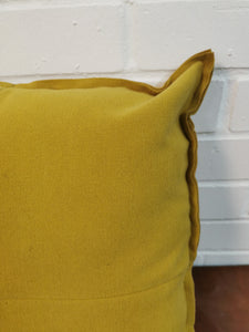 Chartreuse Felt Cushions