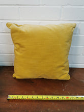 Load image into Gallery viewer, Lemon Velvet Cushion