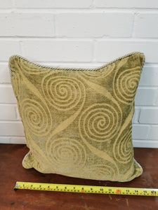 Sage Green Circles Cushions