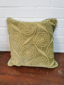 Sage Green Circles Cushions