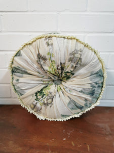 Circular Floral Cushions