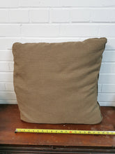 Load image into Gallery viewer, Brown Velour Cushion