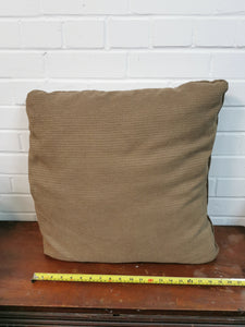 Brown Velour Cushion