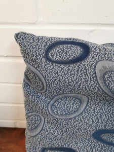 Blue Retro Cushion