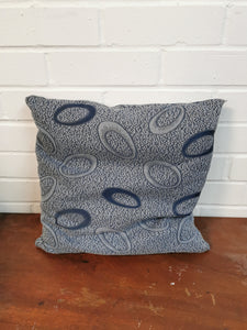 Blue Retro Cushion