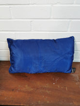 Load image into Gallery viewer, Blue Nylon Camping Pillow