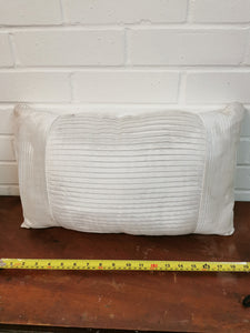 Pleated Satin Cushion