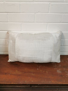 Pleated Satin Cushion