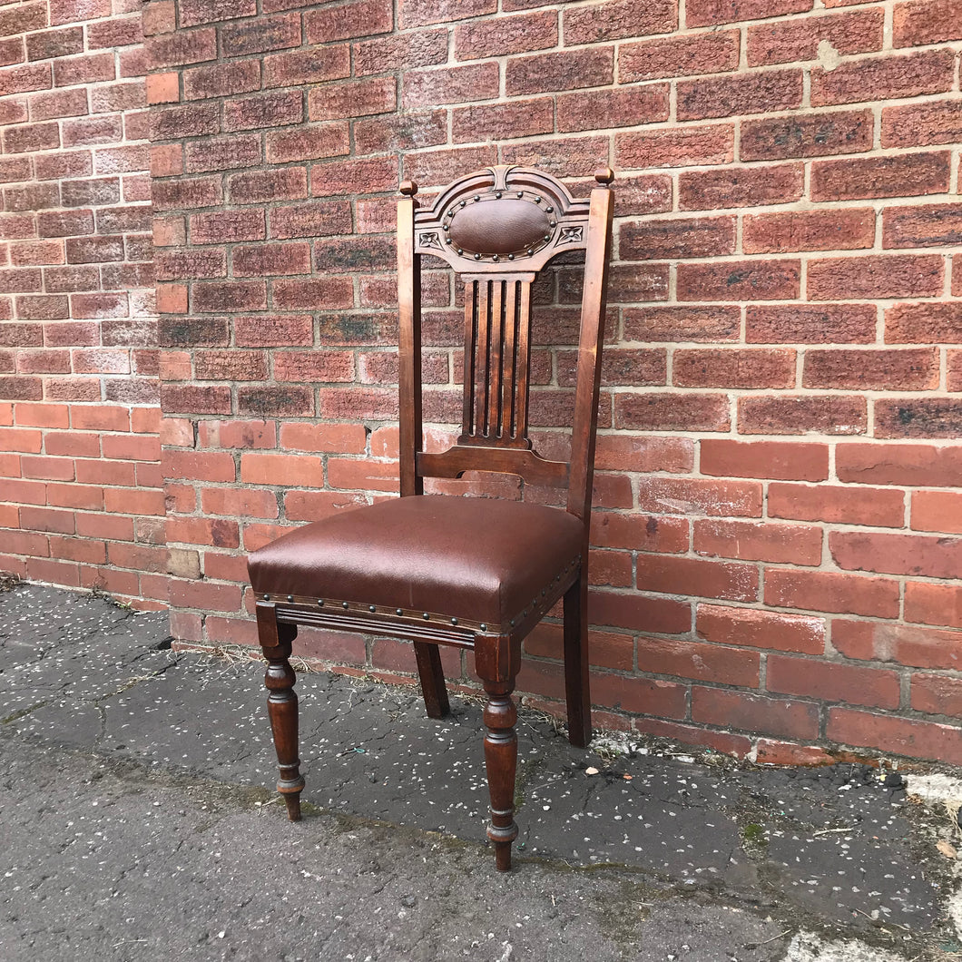 Carved ornate chairs