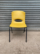 Load image into Gallery viewer, Polyprop chairs. Mustard