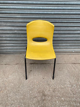 Load image into Gallery viewer, Polyprop chairs. Mustard