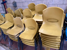 Load image into Gallery viewer, Polyprop chairs. Mustard