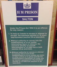 Load image into Gallery viewer, Prison Signs