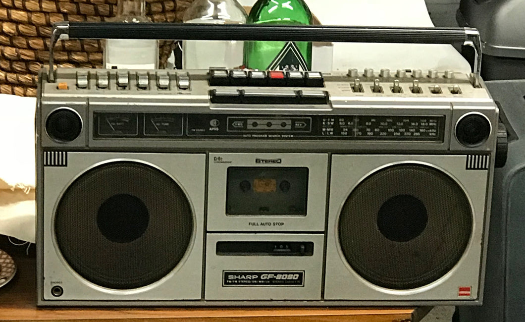 Sharp ghetto blaster