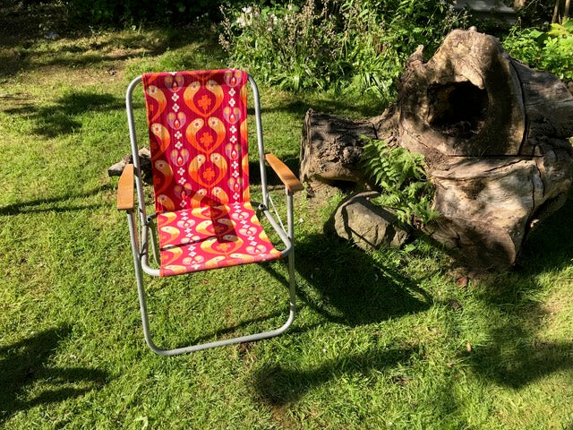 1960's deck chair / picnic chair