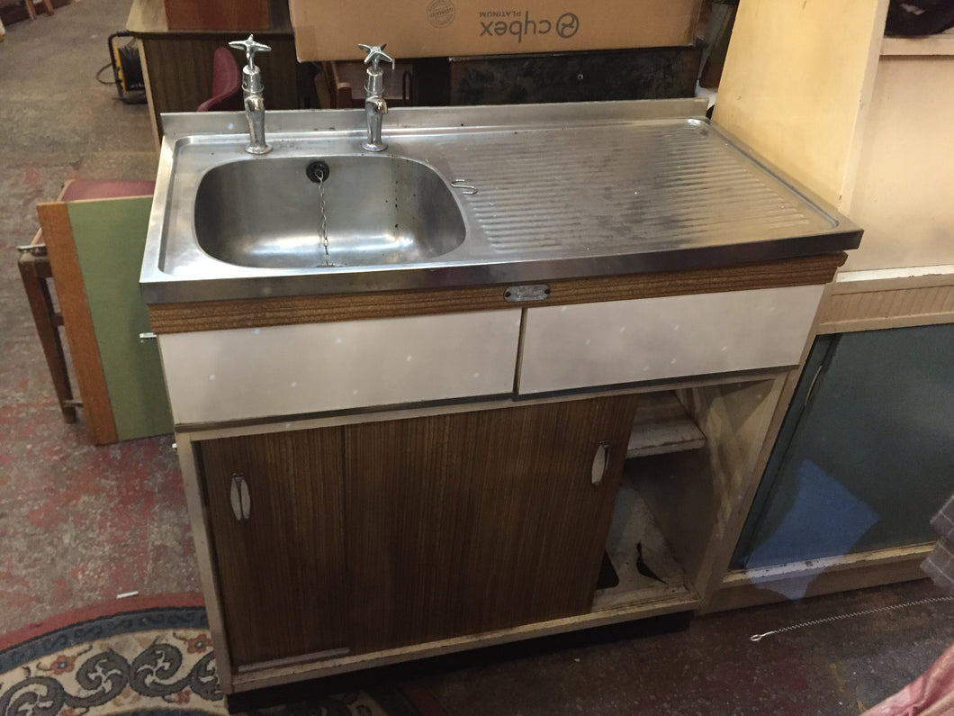 Kitchen Sink & Wall Units 50s/60s